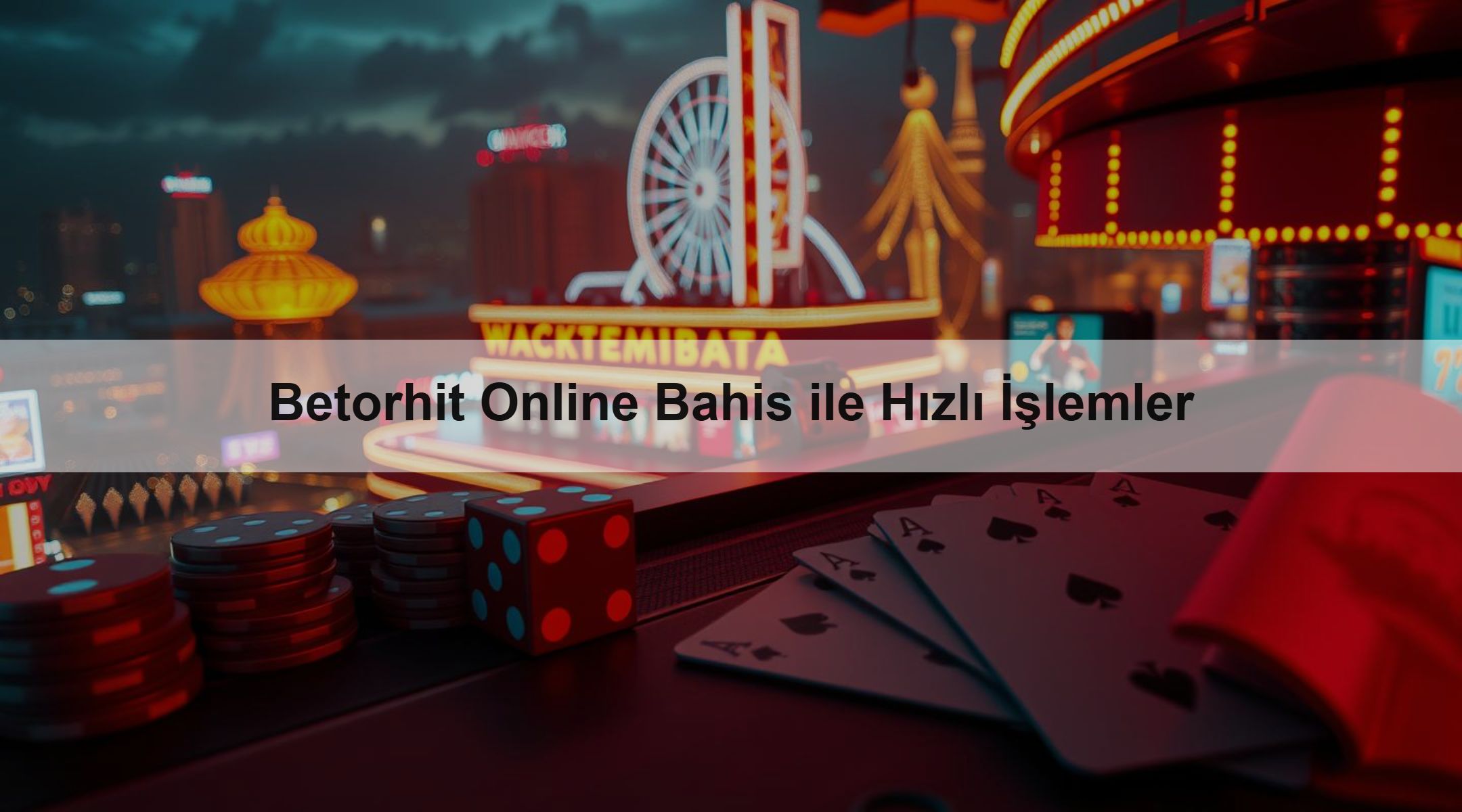 Betorhit Online Bahis ile Hızlı İşlemler
